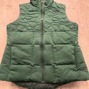 The North Face Women's Green Puffer Vest